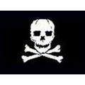 4" X 6" Jolly Roger Desk Flag